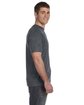 Gildan Lightweight T-Shirt HEATHER DK GREY ModelSide