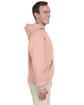 Jerzees Adult NuBlend FleecePullover Hooded Sweatshirt BLUSH PINK ModelSide