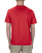 American Apparel Adult 6.0 oz., 100% Cotton T-Shirt RED ModelBack