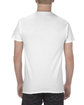 Alstyle Adult 5.1 oz., 100% Soft Spun Cotton T-Shirt WHITE ModelBack