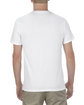 Alstyle Adult 4.3 oz., Ringspun Cotton T-Shirt WHITE ModelBack