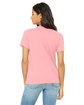 Bella + Canvas Ladies' Relaxed Jersey Short-Sleeve T-Shirt PINK ModelBack