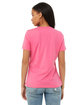 Bella + Canvas Ladies' Relaxed Jersey Short-Sleeve T-Shirt CHARITY PINK ModelBack