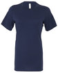 Bella + Canvas Ladies' Relaxed Jersey Short-Sleeve T-Shirt NAVY FlatFront