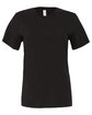 Bella + Canvas Ladies' Relaxed Jersey Short-Sleeve T-Shirt VINTAGE BLACK FlatFront