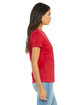 Bella + Canvas Ladies' Relaxed Jersey Short-Sleeve T-Shirt RED ModelSide