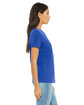Bella + Canvas Ladies' Relaxed Jersey Short-Sleeve T-Shirt TRUE ROYAL ModelSide