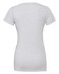 Bella + Canvas Ladies' Triblend Short-Sleeve T-Shirt WHT FLCK TRIBLND OFBack