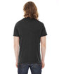 American Apparel Unisex Classic T-Shirt HEATHER BLACK ModelBack