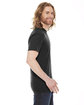 American Apparel Unisex Classic T-Shirt HEATHER BLACK ModelSide