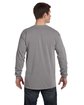 Comfort Colors Adult Heavyweight Long-Sleeve T-Shirt GREY ModelBack