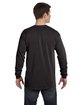 Comfort Colors Adult Heavyweight Long-Sleeve T-Shirt BLACK ModelBack