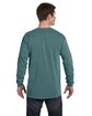 Comfort Colors Adult Heavyweight Long-Sleeve T-Shirt BLUE SPRUCE ModelBack