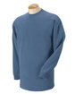 Comfort Colors Adult Heavyweight Long-Sleeve T-Shirt BLUE JEAN OFFront