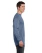 Comfort Colors Adult Heavyweight Long-Sleeve T-Shirt BLUE JEAN ModelSide