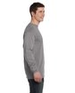 Comfort Colors Adult Heavyweight Long-Sleeve T-Shirt GREY ModelSide