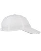 Core365 Adult Pitch Performance Cap WHITE ModelSide