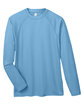 Core365 Unisex Ultra UVP™ Raglan T-Shirt COLUMBIA BLUE FlatFront