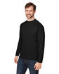 Core365 Unisex Ultra UVP™ Raglan T-Shirt BLACK ModelQrt