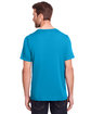 Core365 Adult Fusion ChromaSoft Performance T-Shirt ELECTRIC BLUE ModelBack
