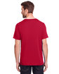 Core365 Adult Fusion ChromaSoft Performance T-Shirt CLASSIC RED ModelBack