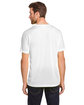 Core365 Adult Fusion ChromaSoft Performance T-Shirt WHITE ModelBack