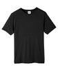 Core365 Adult Fusion ChromaSoft Performance T-Shirt BLACK FlatFront