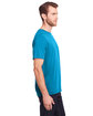 Core365 Adult Fusion ChromaSoft Performance T-Shirt ELECTRIC BLUE ModelSide