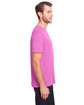 Core 365 Adult Fusion ChromaSoft Performance T-Shirt CHARITY PINK ModelSide