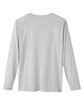 Core365 Adult Fusion ChromaSoft™ Performance Long-Sleeve T-Shirt PLATINUM FlatBack