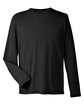 Core365 Adult Fusion ChromaSoft™ Performance Long-Sleeve T-Shirt BLACK OFFront