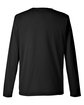 Core365 Adult Fusion ChromaSoft™ Performance Long-Sleeve T-Shirt BLACK OFBack