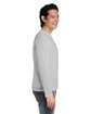 Core365 Adult Fusion ChromaSoft™ Performance Long-Sleeve T-Shirt PLATINUM ModelSide