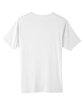Core365 Adult Tall Fusion ChromaSoft™ Performance T-Shirt WHITE FlatBack