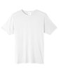 Core365 Adult Tall Fusion ChromaSoft™ Performance T-Shirt WHITE FlatFront