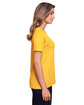 Core365 Ladies' Fusion ChromaSoft™ Performance T-Shirt CAMPUS GOLD ModelSide