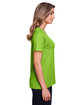 Core365 Ladies' Fusion ChromaSoft™ Performance T-Shirt ACID GREEN ModelSide