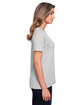 Core365 Ladies' Fusion ChromaSoft™ Performance T-Shirt PLATINUM ModelSide