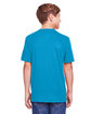 Core365 Youth Fusion ChromaSoft Performance T-Shirt ELECTRIC BLUE ModelBack