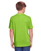 Core 365 Youth Fusion ChromaSoft Performance T-Shirt ACID GREEN ModelBack
