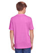 Core 365 Youth Fusion ChromaSoft Performance T-Shirt CHARITY PINK ModelBack