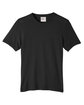 Core365 Youth Fusion ChromaSoft Performance T-Shirt BLACK FlatFront