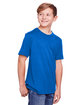 Core 365 Youth Fusion ChromaSoft Performance T-Shirt TRUE ROYAL ModelQrt