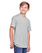 Core365 Youth Fusion ChromaSoft Performance T-Shirt PLATINUM ModelQrt