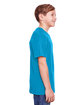 Core365 Youth Fusion ChromaSoft Performance T-Shirt ELECTRIC BLUE ModelSide