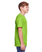 Core365 Youth Fusion ChromaSoft Performance T-Shirt ACID GREEN ModelSide