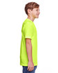 Core 365 Youth Fusion ChromaSoft Performance T-Shirt SAFETY YELLOW ModelSide