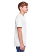 Core365 Youth Fusion ChromaSoft Performance T-Shirt WHITE ModelSide