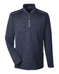 Core 365 Men's Tall Kinetic Performance Quarter-Zip CLS NVY HT/ CRBN OFFront