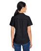 Core365 Ladies' Ultra UVP Marina Shirt BLACK ModelBack